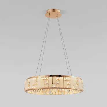 Подвесная светодиодная люстра Bogate's Cliff 90373/1 золотой 83W 3000/4000/6000
