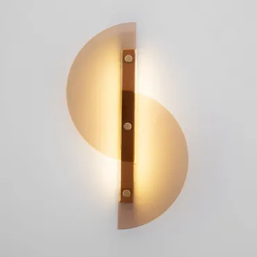 Настенный светодиодный светильник Eurosvet Colour 40160 LED латунь 5W 4200 Настенный светодиодный светильник Eurosvet Colour 40160 LED латунь 5W 4200
