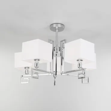 Потолочная люстра Eurosvet Alma 60115/5 хром  