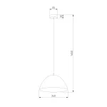 Подвесной светильник TK Lighting Faro 4332