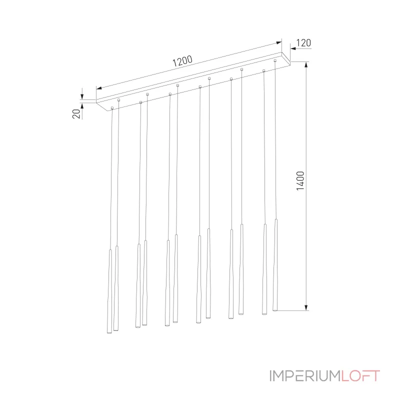 Подвесной светильник TK Lighting Piano 10111 Piano