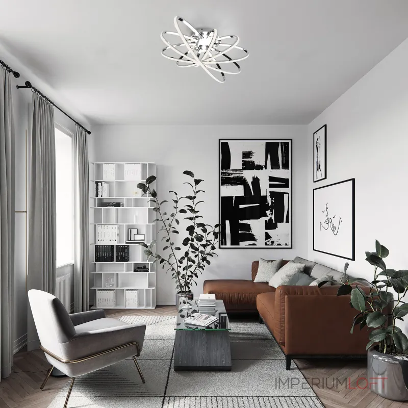 Светодиодный потолочный светильник Eurosvet Evia 84416 от ImperiumLoft Светодиодный потолочный светильник Eurosvet Evia 84416 от ImperiumLoft