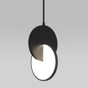 Подвесной светодиодный светильник Eurosvet Lang 50225/1 LED чёрный 11W 4200