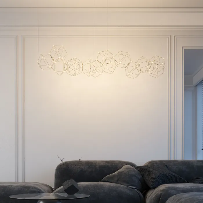 Подвесная светодиодная люстра Eurosvet Uma a061147 от ImperiumLoft