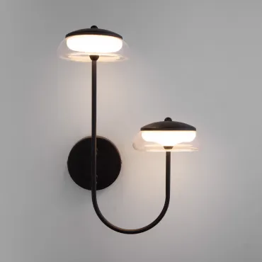 Настенный светильник Eurosvet Fungo 50388/2 LED чёрный 12W 3000