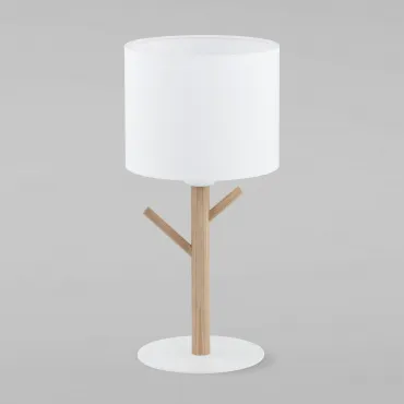 Настольный светильник TK Lighting Albero 5571 белый/светлое дерево  