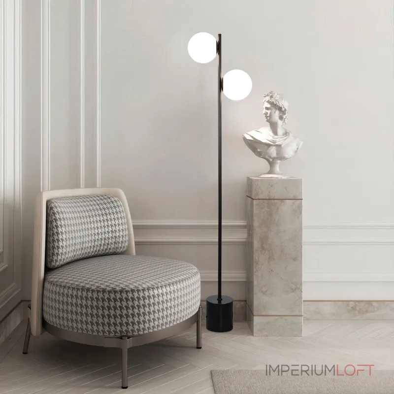 Напольный светильник с мраморным основанием Eurosvet Marbella a064389 от ImperiumLoft Напольный светильник с мраморным основанием Eurosvet Marbella a064389 от ImperiumLoft