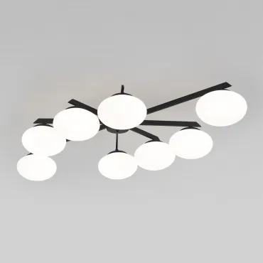 Потолочный светильник Eurosvet Opaline 70220/8 чёрный  