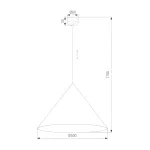 Подвесной светильник TK Lighting Cono 10062
