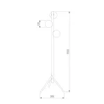 Торшер TK Lighting Estera Wood 5809 Estera Wood