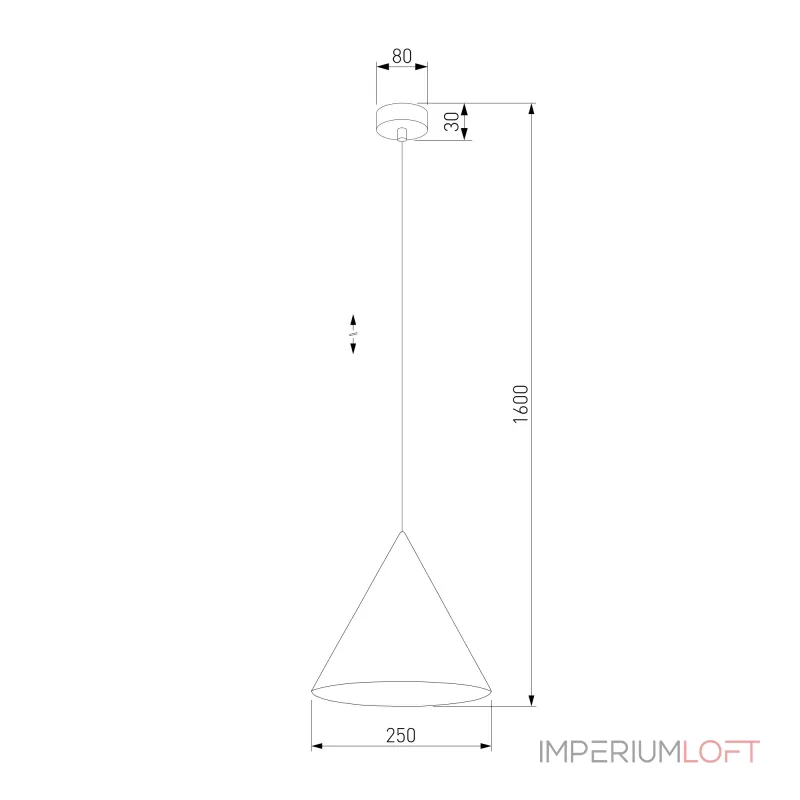 Подвесной светильник TK Lighting Cono 10077 Подвесной светильник TK Lighting Cono 10077