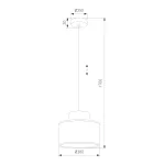 Подвесной светильник TK Lighting Duo 3227 Duo