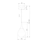 Подвесной светильник Eurosvet Adour 50256/1 LED