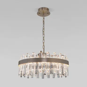 Подвесной светодиодный светильник Bogate's Sparkle 417/1 бронза 74W 3000/4000/6000