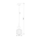 Подвесной светильник TK Lighting Sophia Cognac 11038