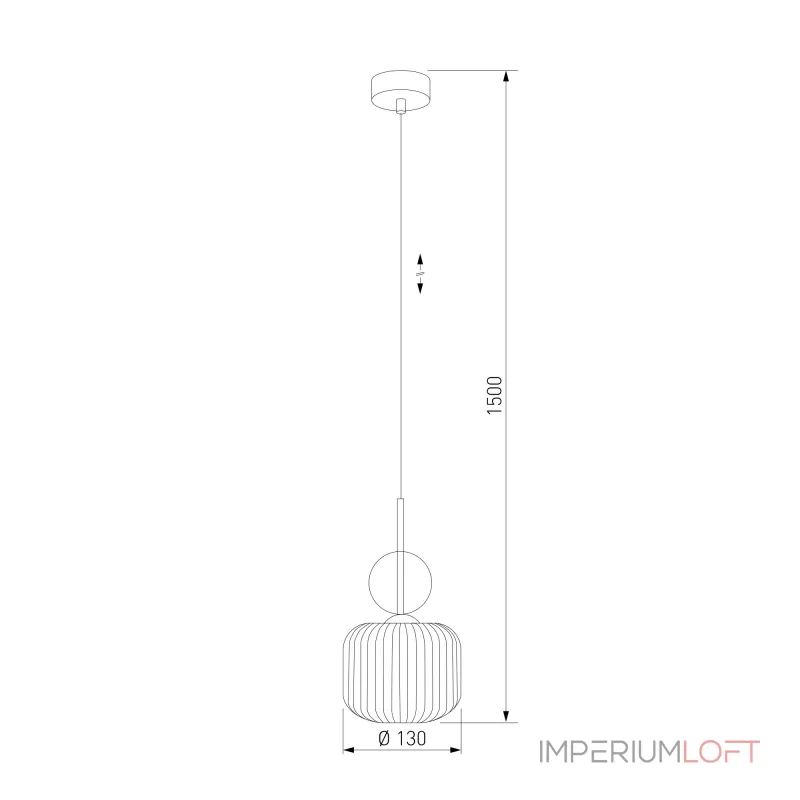 Подвесной светильник TK Lighting Sophia Cognac 11038