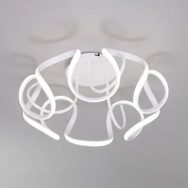 Потолочный светильник с пультом Eurosvet Alstroemeria 90238/1 белый 100W 3300/4200/6500
