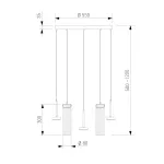 Подвесная люстра Eurosvet Quarzo 301102 LED
