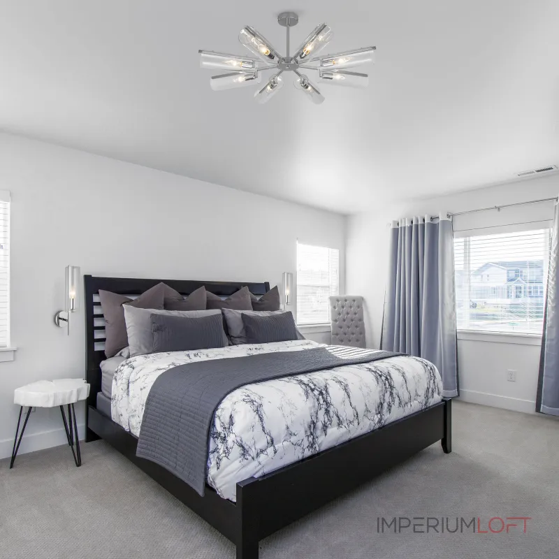 Люстра на штанге Eurosvet Trompeta 70144/8   Люстра на штанге Eurosvet Trompeta 70144/8