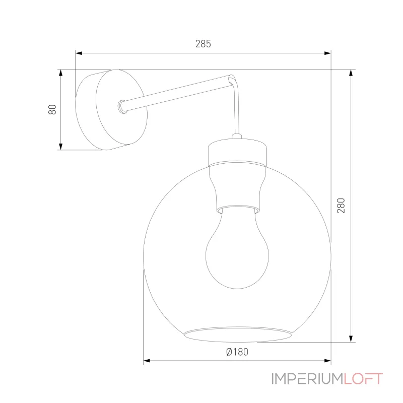 Настенный светильник TK Lighting Cubus 4135