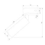 Настенный светильник Eurosvet Pitch 20143/1 LED