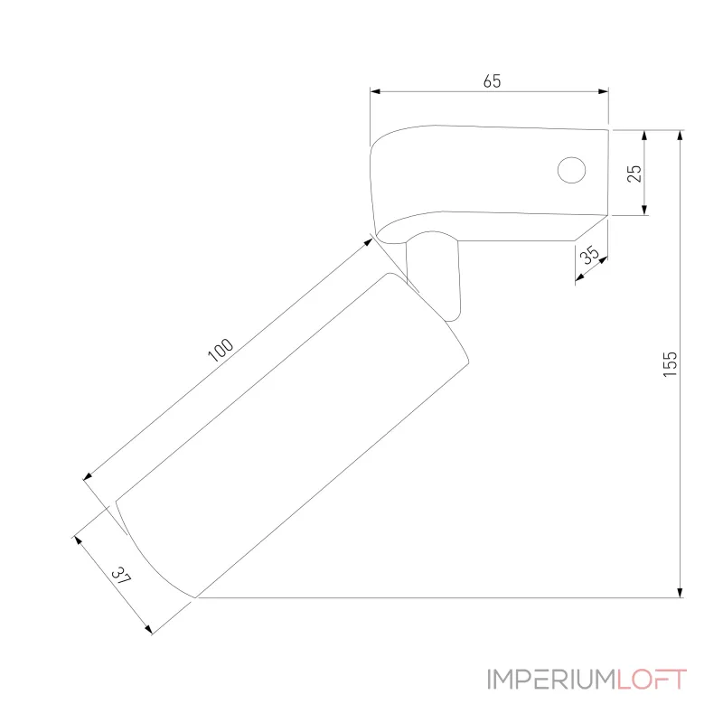 Настенный светильник Eurosvet Pitch 20143/1 LED