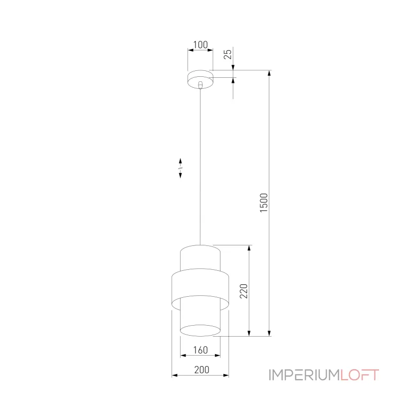Подвесной светильник TK Lighting Calisto 5094 Calisto White