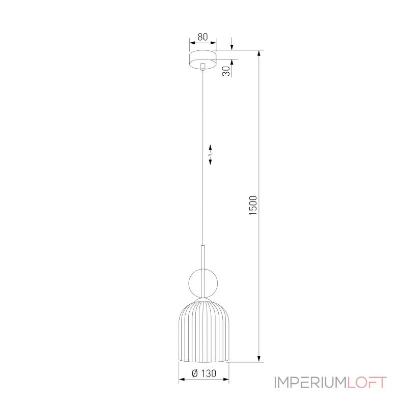 Подвесной светильник TK Lighting Sophia Cognac 11020