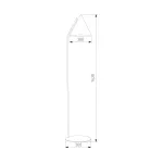 Торшер TK Lighting Cono 16010