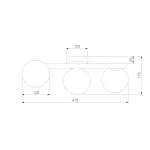 Потолочный светильник TK Lighting Estera Wood 5768 Estera Wood