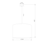 Подвесной светильник TK Lighting Vellum Sabia 11213