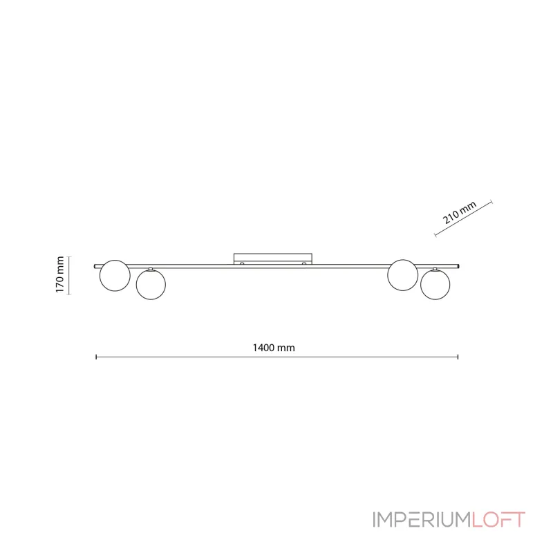 Потолочный светильник TK Lighting Imelo 11477