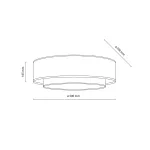 Потолочный светильник TK Lighting Calisto Juta 11046