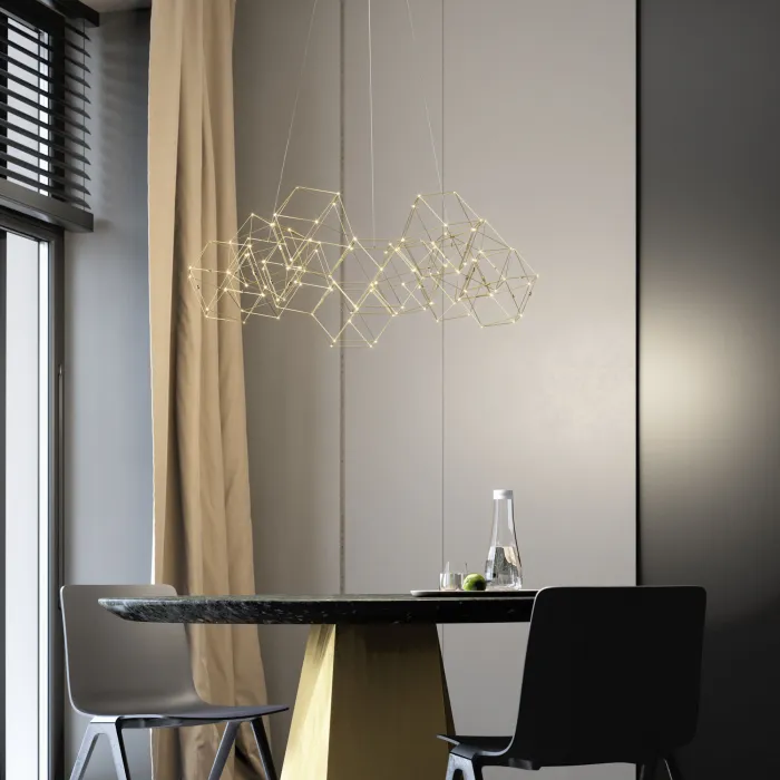 Подвесная светодиодная люстра Eurosvet Uma a061153 от ImperiumLoft