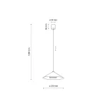 Подвесной светильник TK Lighting Lume Burgund 18695