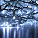 Уличная гирлянда занавес белый с эффектом мерцания 2*3м 200-101 Eurosvet 200-101