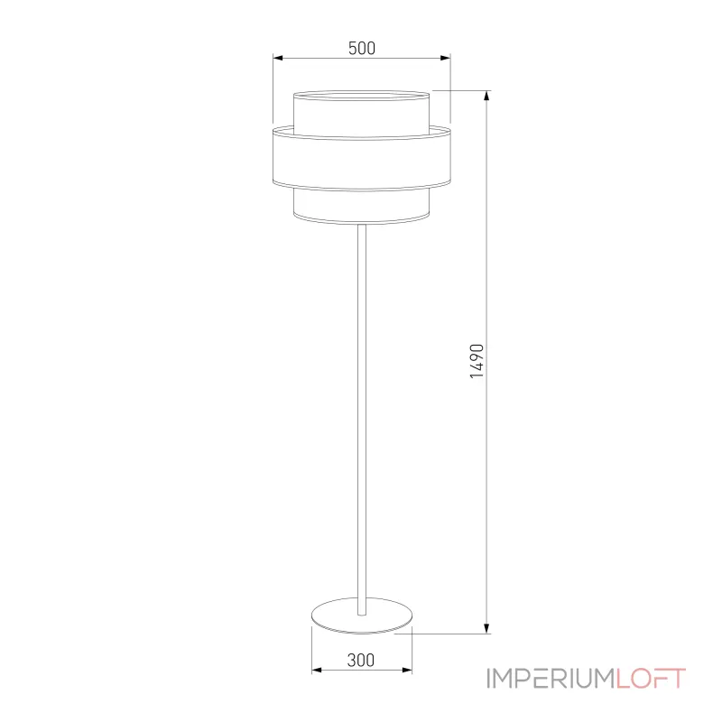 Напольный светильник TK Lighting Trio 16451 Напольный светильник TK Lighting Trio 16451