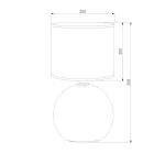 Настольный светильник TK Lighting Palla 5087 Palla