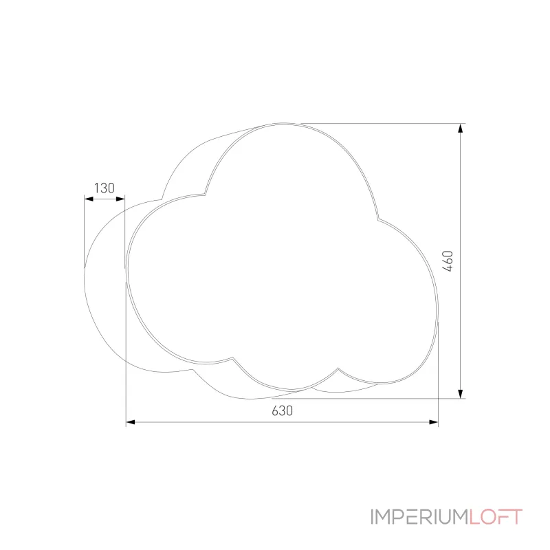 Настенный светильник TK Lighting Cloud 4336 Настенный светильник TK Lighting Cloud 4336