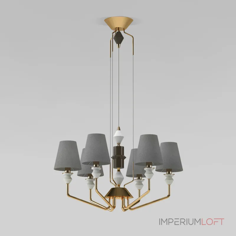 Подвесная люстра Eurosvet Olaria 101012/6от ImperiumLoft Подвесная люстра Eurosvet Olaria 101012/6от ImperiumLoft