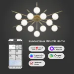 Потолочная люстра Eurosvet Sabina 302001/12