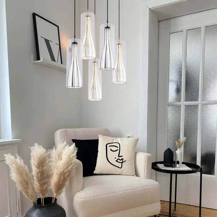 Подвесной светильник Favourite Striata 4627-1P от ImperiumLoft