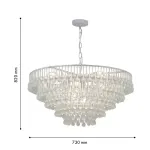 Подвесная люстра Favourite Boonden 4604-10P от ImperiumLoft