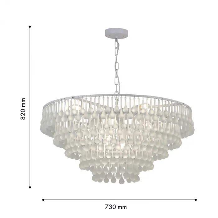Подвесная люстра Favourite Boonden 4604-10P от ImperiumLoft