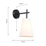 Настенный светильник F-promo Carino 4621-1W от ImperiumLoft