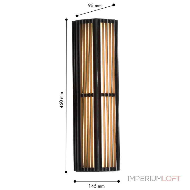 Уличный настенный светильник Favourite Trellis 4824-2W