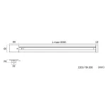 Шинопровод L2000xW60xH20 Favourite Practica 2202-TB-200