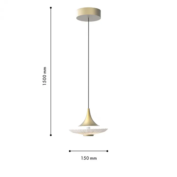 Подвесной светильник Favourite Wilet 4657-1P от ImperiumLoft