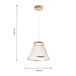 Подвесной светильник Favourite Fibra 4634-4P