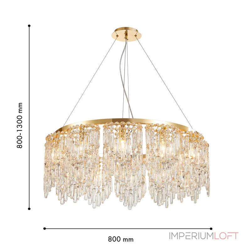 Подвесная люстра Favourite Diadem 4724-12P Подвесная люстра Favourite Diadem 4724-12P